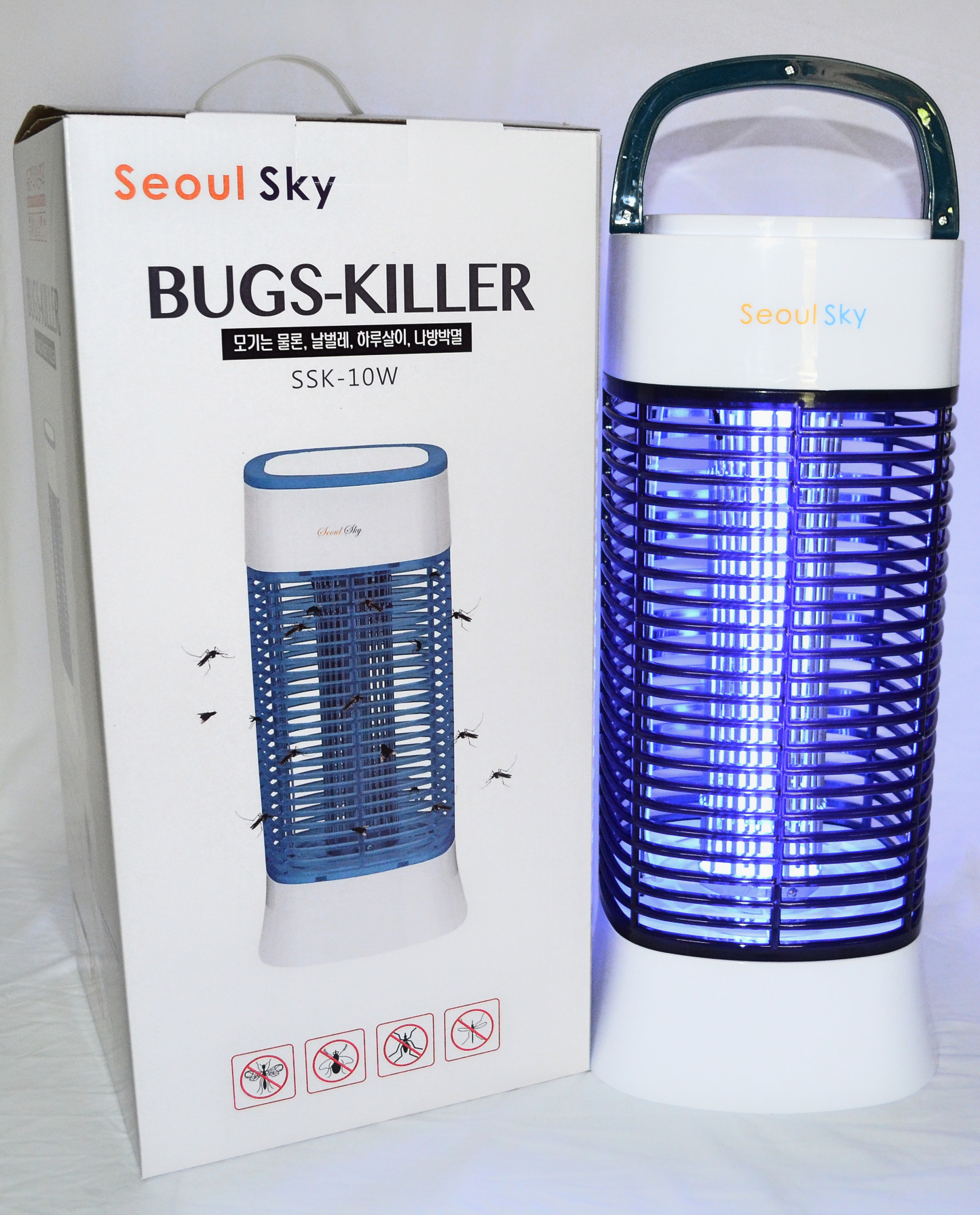 Đèn diệt ruồi , muỗi và côn trùng SSK - 10W nhập khẩu Hàn Quốc Seoul sky , an toàn , hiệu quả